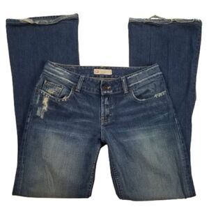 BKE Denim Culture Distressed Bootcut Jeans